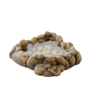 ExoTerra Corner Plebble Water Dish Medium sarok itatótál 12,5x13x4cm